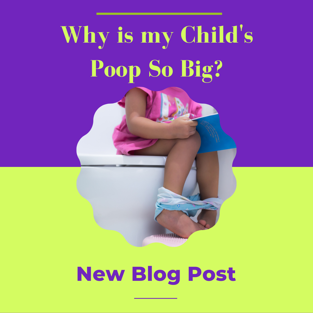 Child sitting on toilet