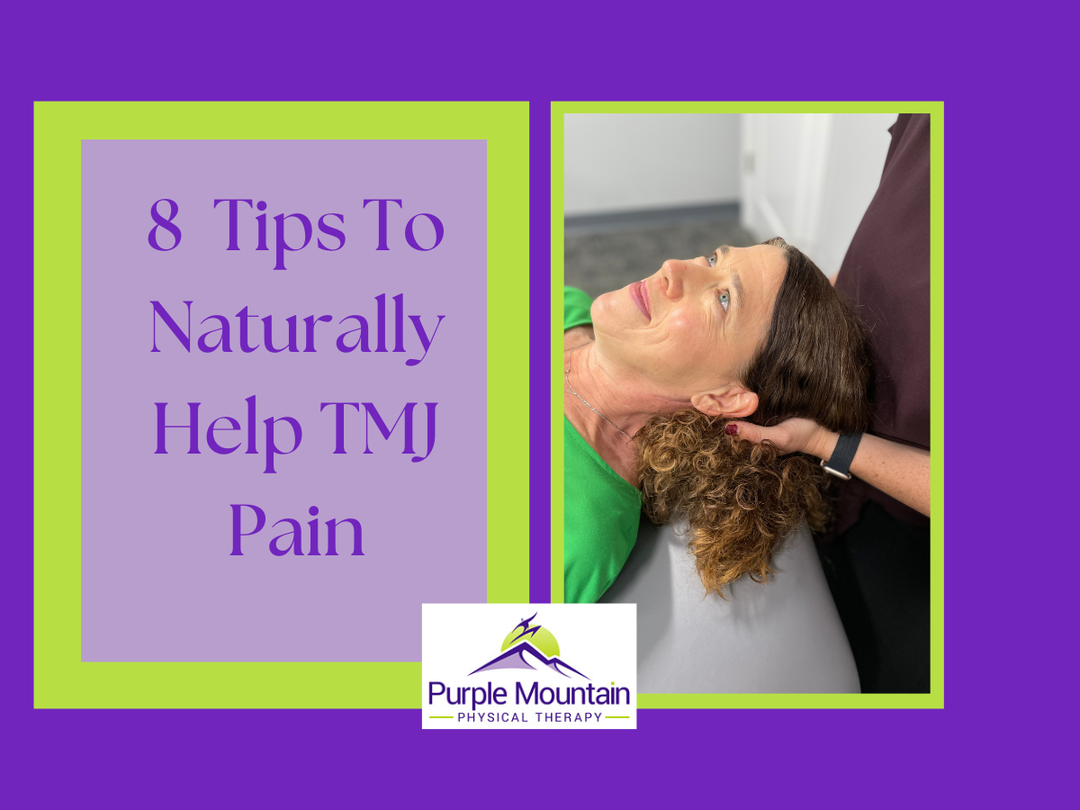 Female Patient Lying Down Receiving Physical Therapy Natural Massage to her Neck and Head to Naturally Help Her TMJ Pain
